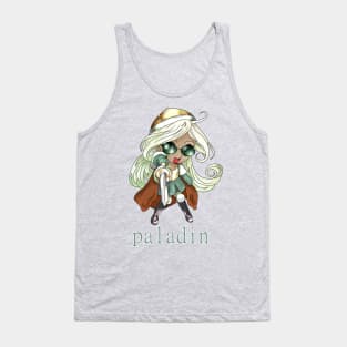 chibi elf paladin girl Tank Top